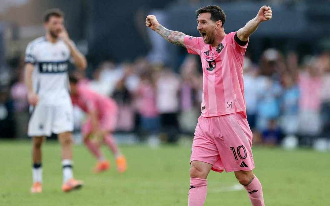 Inter Miami de Messi establece un récord de goles en la MLS en Palm Springs