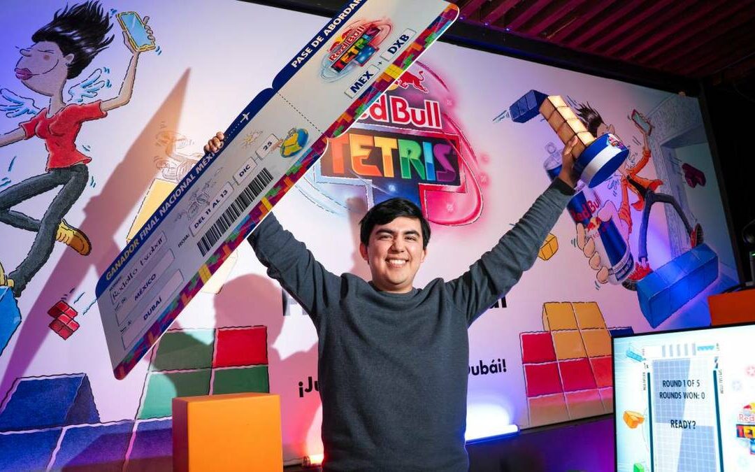 México se Prepara para el Red Bull Tetris con Drones rumbo a Dubái
